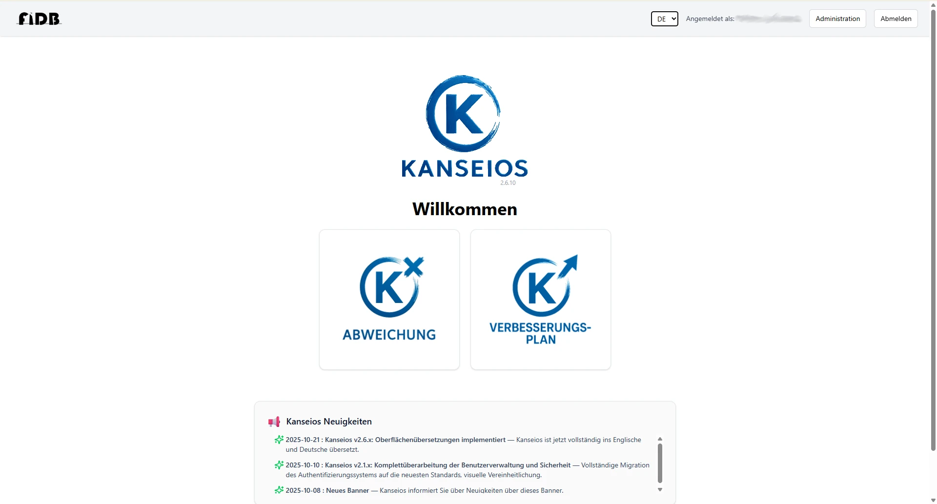 Capture - Abweichung