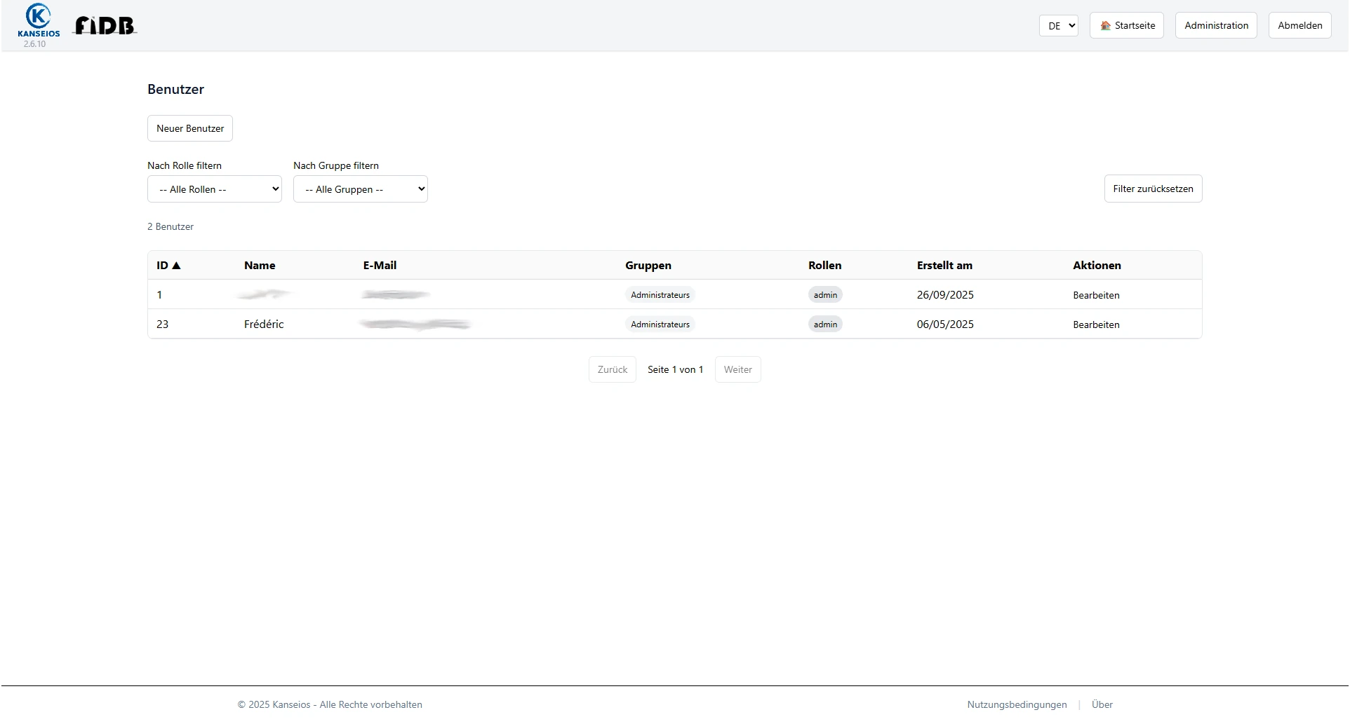 Capture - Einfache, flexible Administration